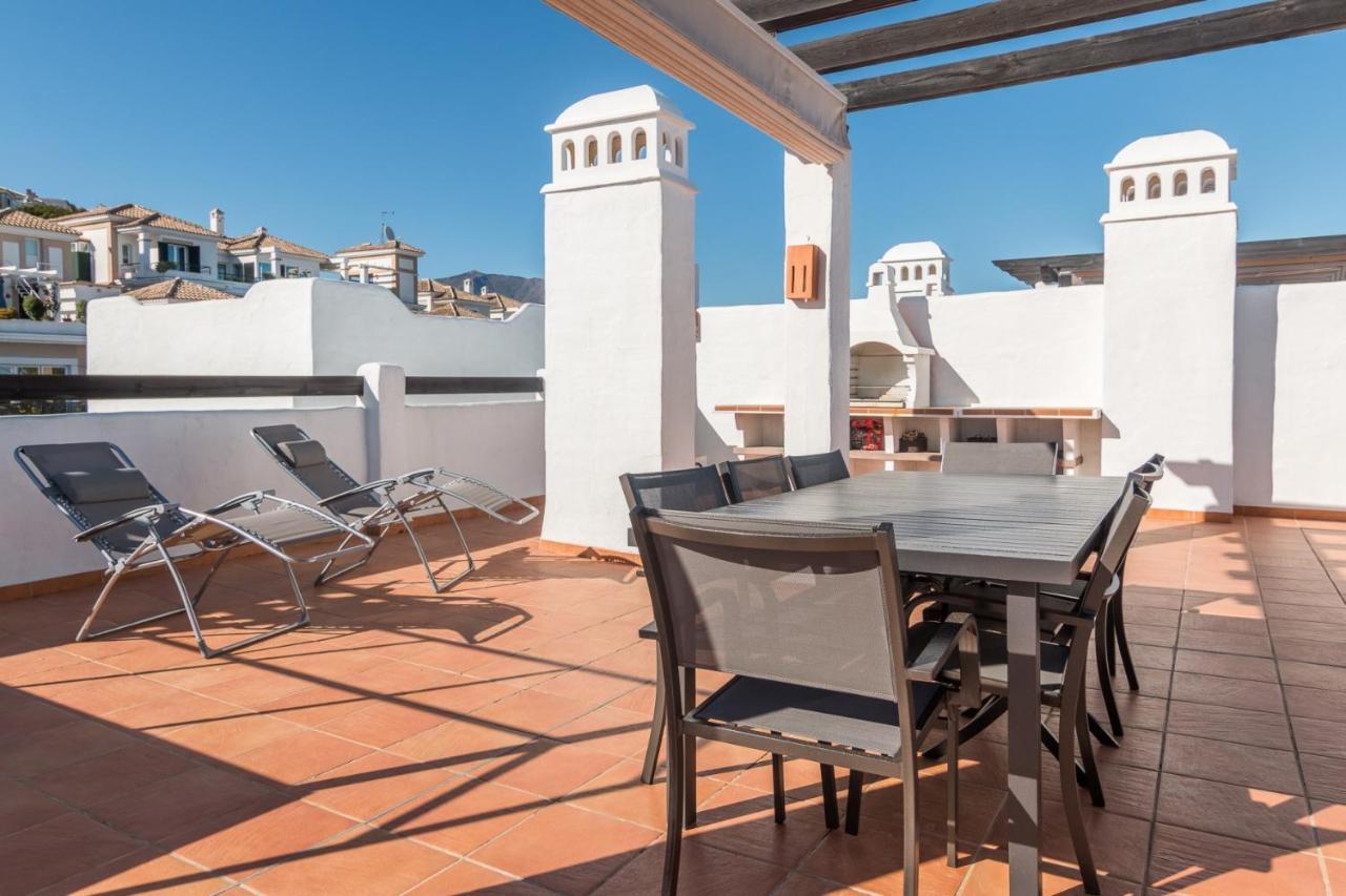 Апартаменты 2186-Luxury Sea View Penthouse In Casares Costa Экстерьер фото